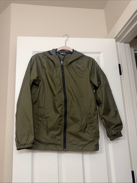 The North Face Other - The North Face Kids green Hooded Rain Jacket
